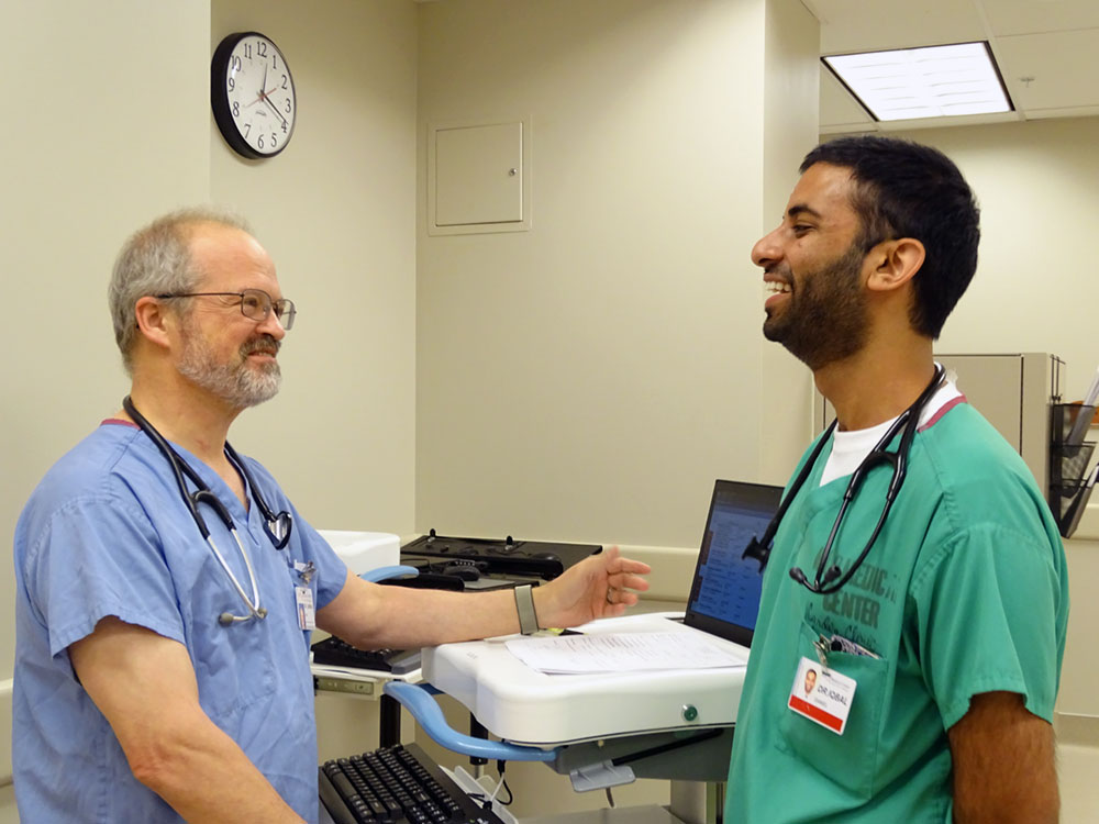 Dr. Iqbal and HMC Cardiologist